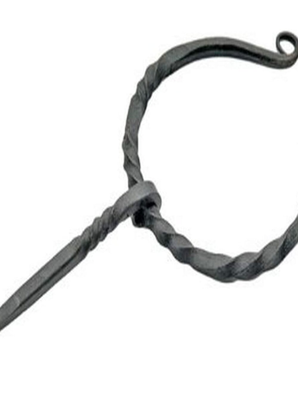 Supplies Medieval Cloak Pin - 3.25" Black Coated Carbon Steel Brooch for Cloaks,